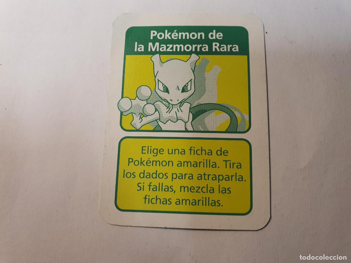 Coleccionismo cromos antiguos: CARTA EVENTO FICHA POKEMON -- A&Ntilde;O 1995 1996 1998 -- JUEGO MAESTRO POKEMON MB --