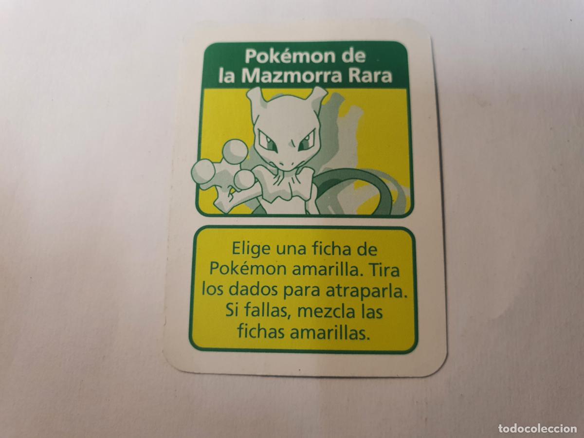 Coleccionismo cromos antiguos: CARTA EVENTO FICHA POKEMON -- A&Ntilde;O 1995 1996 1998 -- JUEGO MAESTRO POKEMON MB --