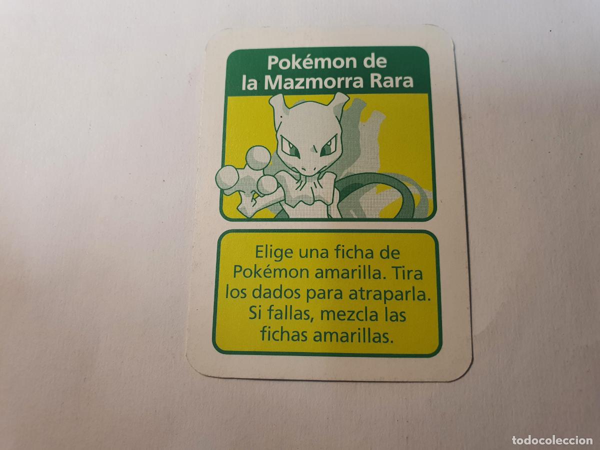 Coleccionismo cromos antiguos: CARTA EVENTO FICHA POKEMON -- A&Ntilde;O 1995 1996 1998 -- JUEGO MAESTRO POKEMON MB --
