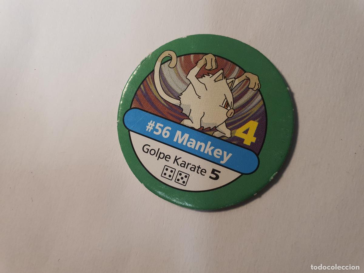 Coleccionismo cromos antiguos: TAZO FICHA POKEMON -- A&Ntilde;O 1995 1996 1998 -- JUEGO MAESTRO POKEMON MB -- N&ordm; 56