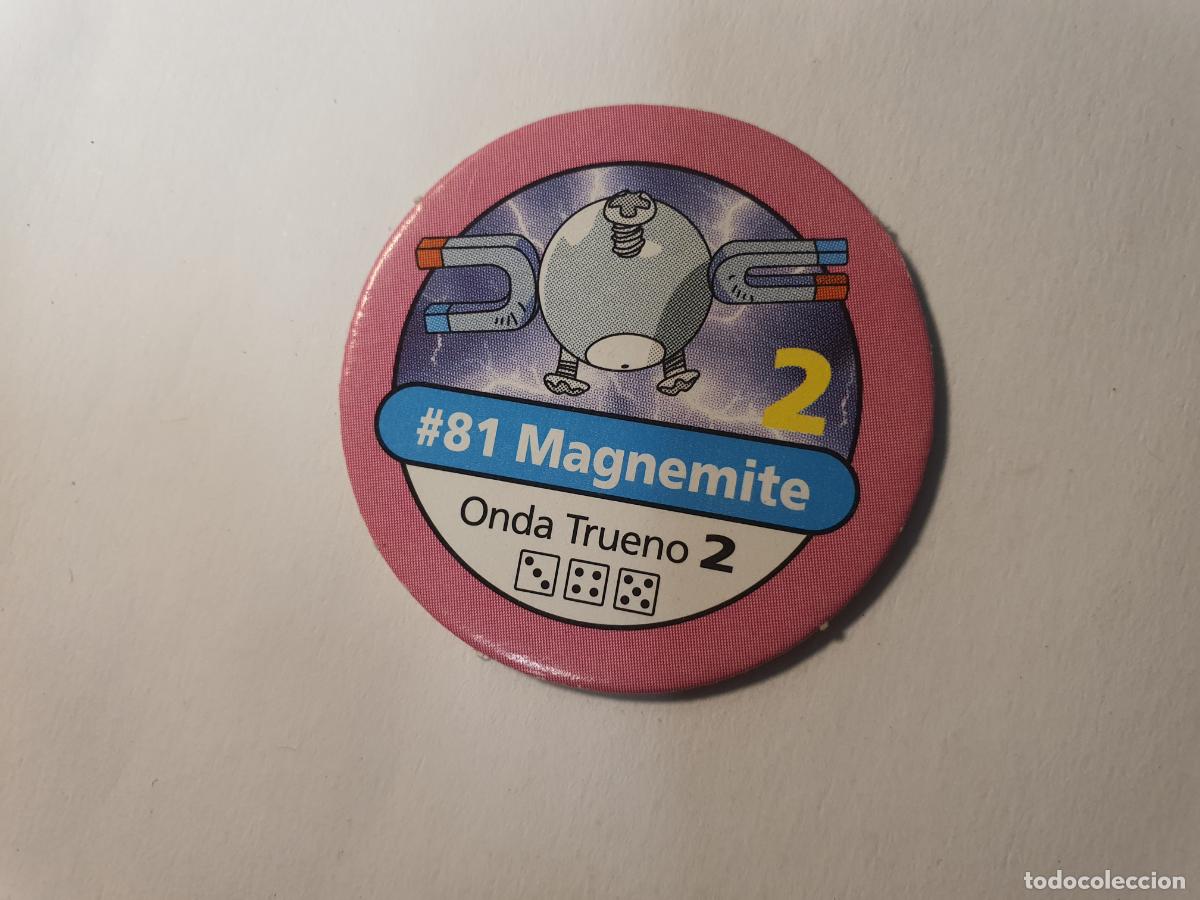 Coleccionismo cromos antiguos: TAZO FICHA POKEMON -- A&Ntilde;O 1995 1996 1998 -- JUEGO MAESTRO POKEMON MB -- N&ordm; 81
