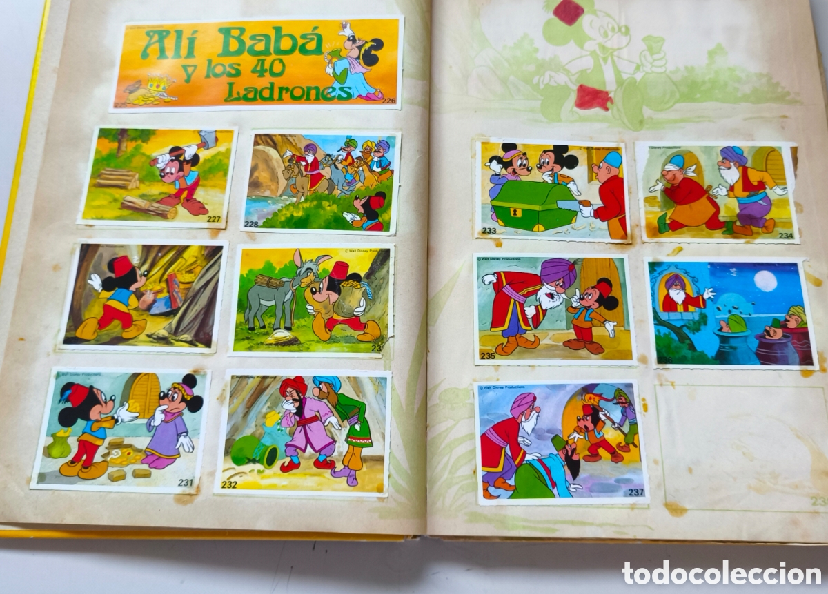 Coleccionismo cromos antiguos: Cromos del maravilloso mundo de Walt Disney