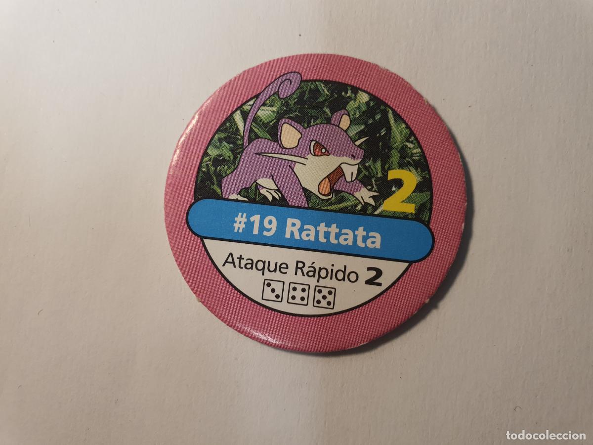 Coleccionismo cromos antiguos: TAZO FICHA POKEMON -- A&Ntilde;O 1995 1996 1998 -- JUEGO MAESTRO POKEMON MB -- N&ordm; 19
