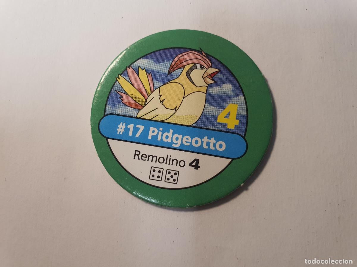 Coleccionismo cromos antiguos: TAZO FICHA POKEMON -- A&Ntilde;O 1995 1996 1998 -- JUEGO MAESTRO POKEMON MB -- N&ordm; 17