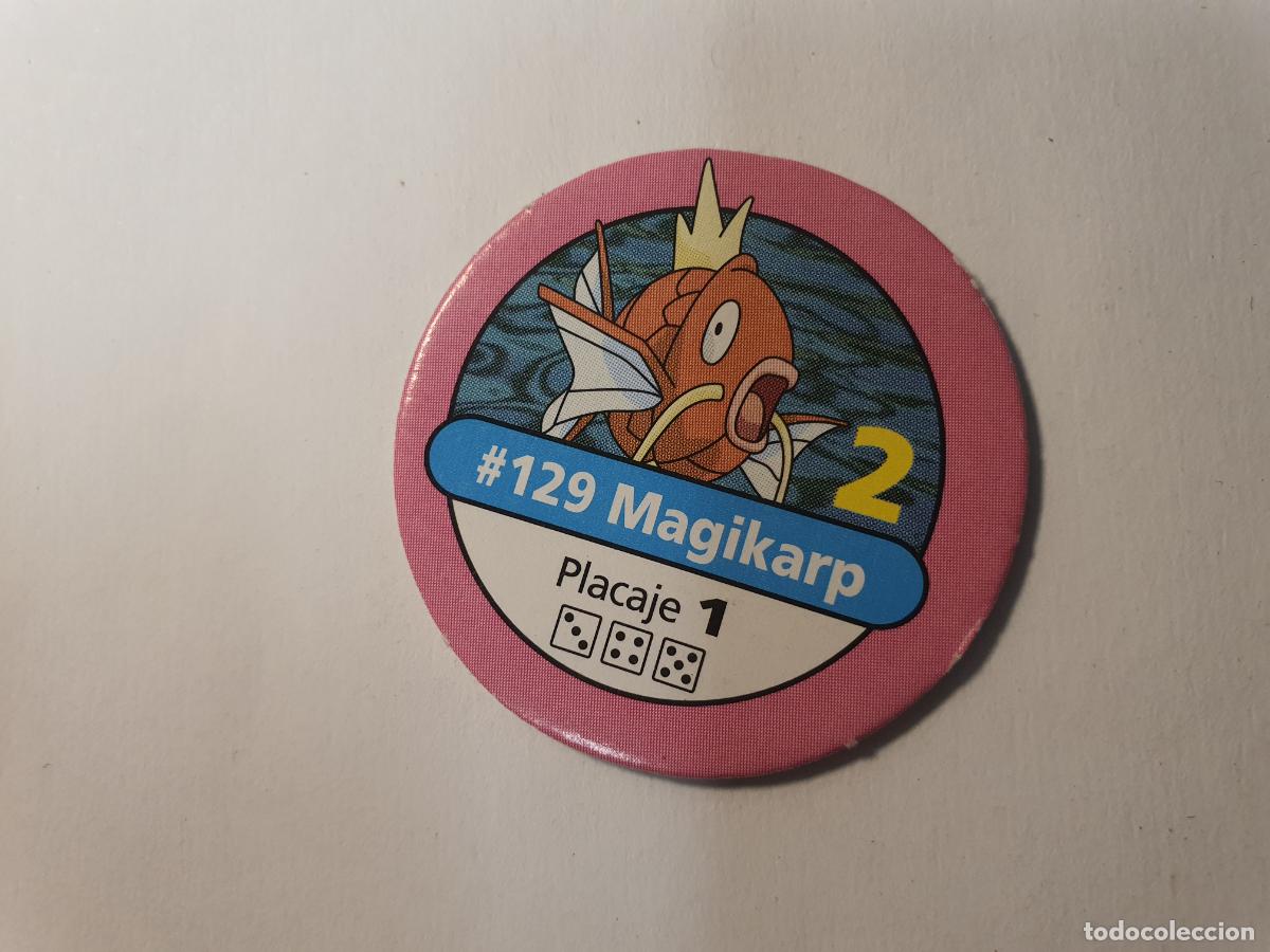 Coleccionismo cromos antiguos: TAZO FICHA POKEMON -- A&Ntilde;O 1995 1996 1998 -- JUEGO MAESTRO POKEMON MB -- N&ordm; 129
