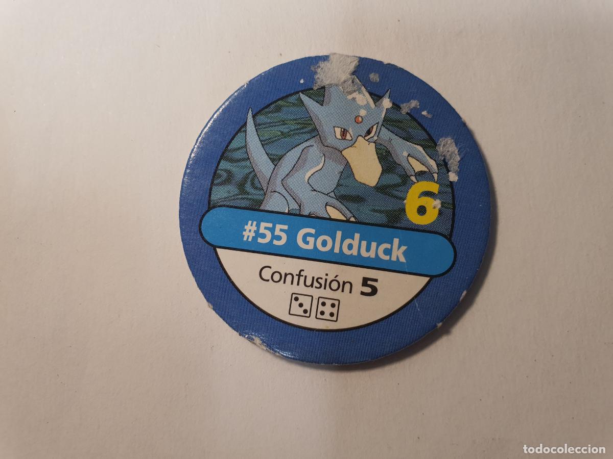 Coleccionismo cromos antiguos: TAZO FICHA POKEMON -- A&Ntilde;O 1995 1996 1998 -- JUEGO MAESTRO POKEMON MB -- N&ordm; 55