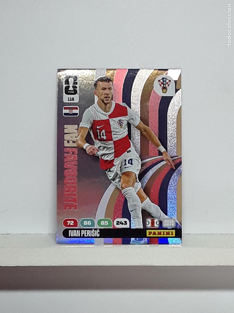 Coleccionismo cromos antiguos: ADRENALYN MUNDIAL 2026 WORLD CUP 26 ALBUM PANINI N 118 CROACIA CROATIA IVAN PERISIC