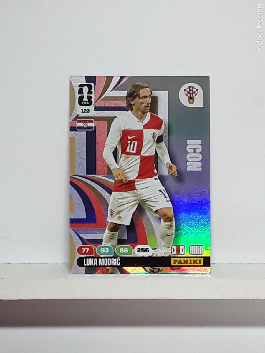 Coleccionismo cromos antiguos: ADRENALYN MUNDIAL 2026 WORLD CUP 26 ALBUM PANINI N 120 CROACIA CROATIA LUKA MODRIC