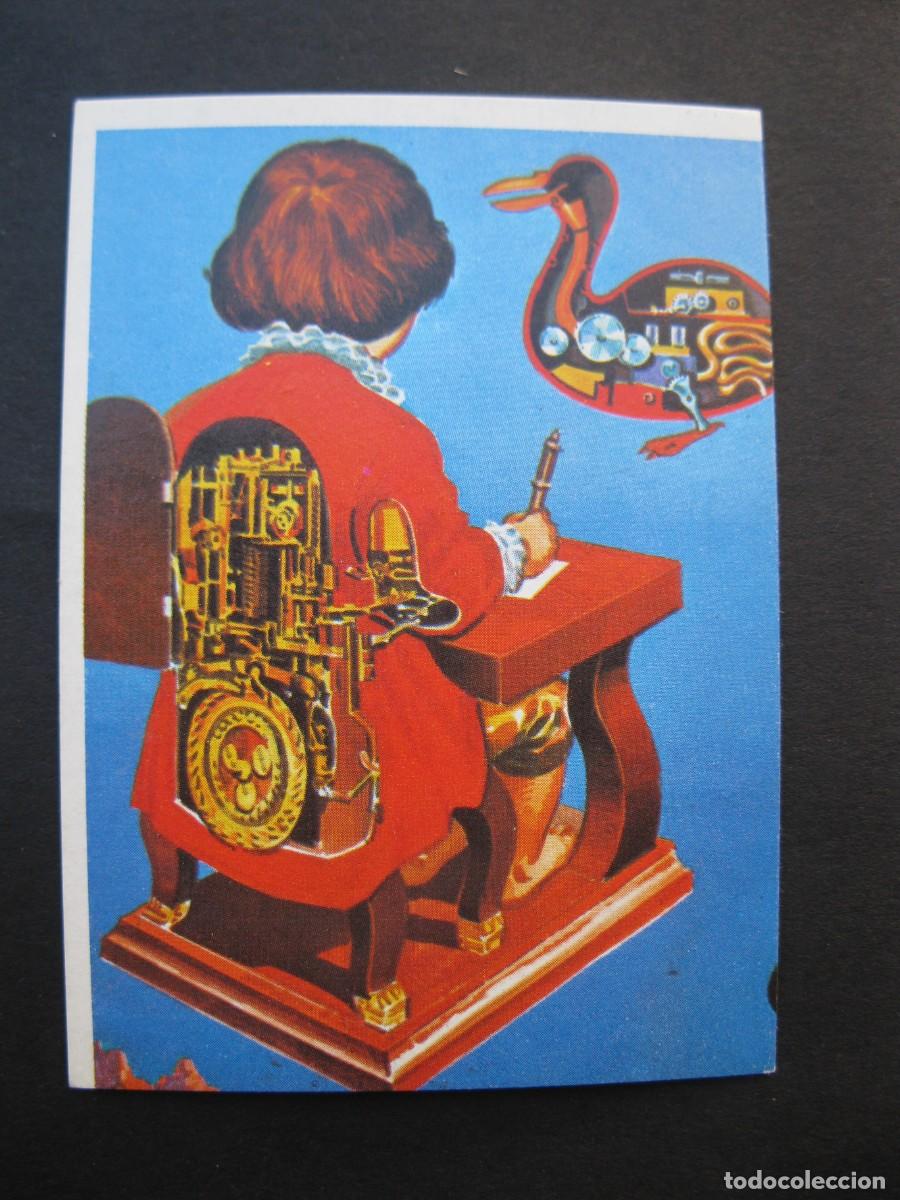 Coleccionismo cromos antiguos: T&Eacute;CNICA Y ACCI&Oacute;N - CROMO N&ordm; 188 - AUT&Oacute;MATAS Y ROBOTS - EDICIONES ESTE - NUNCA PEGADO.