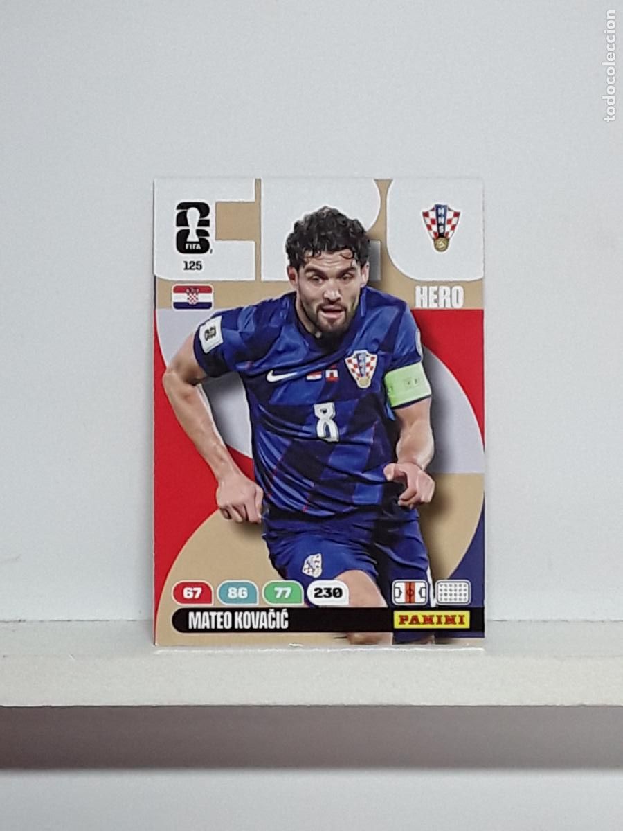 Coleccionismo cromos antiguos: ADRENALYN MUNDIAL 2026 WORLD CUP 26 ALBUM PANINI N 125 CROACIA CROATIA MATEO KOVACIC