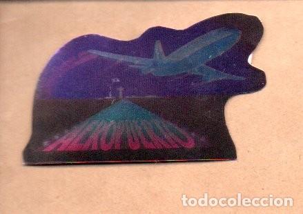 Coleccionismo cromos antiguos: ANTIGUO CROMO TROQUELADO ADHESIVO PANRICO - AEROPUERTO -. EDICIONES TREBOL. SIN PEGAR.