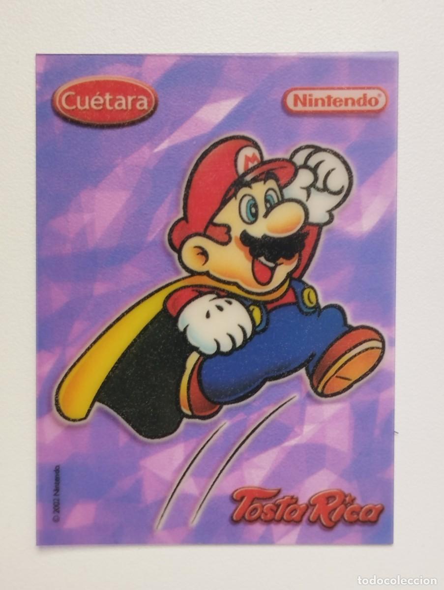 Coleccionismo cromos antiguos: CROMO CARD SUPER MARIO BROS - NINTENDO 2002 - CUETARA TOSTA RICA SUPER MARIO