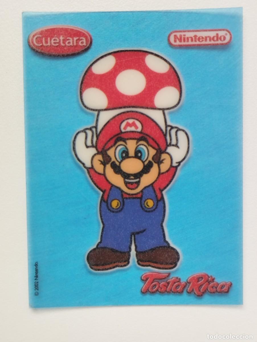 Coleccionismo cromos antiguos: CROMO CARD SUPER MARIO BROS - NINTENDO 2002 - CUETARA TOSTA RICA