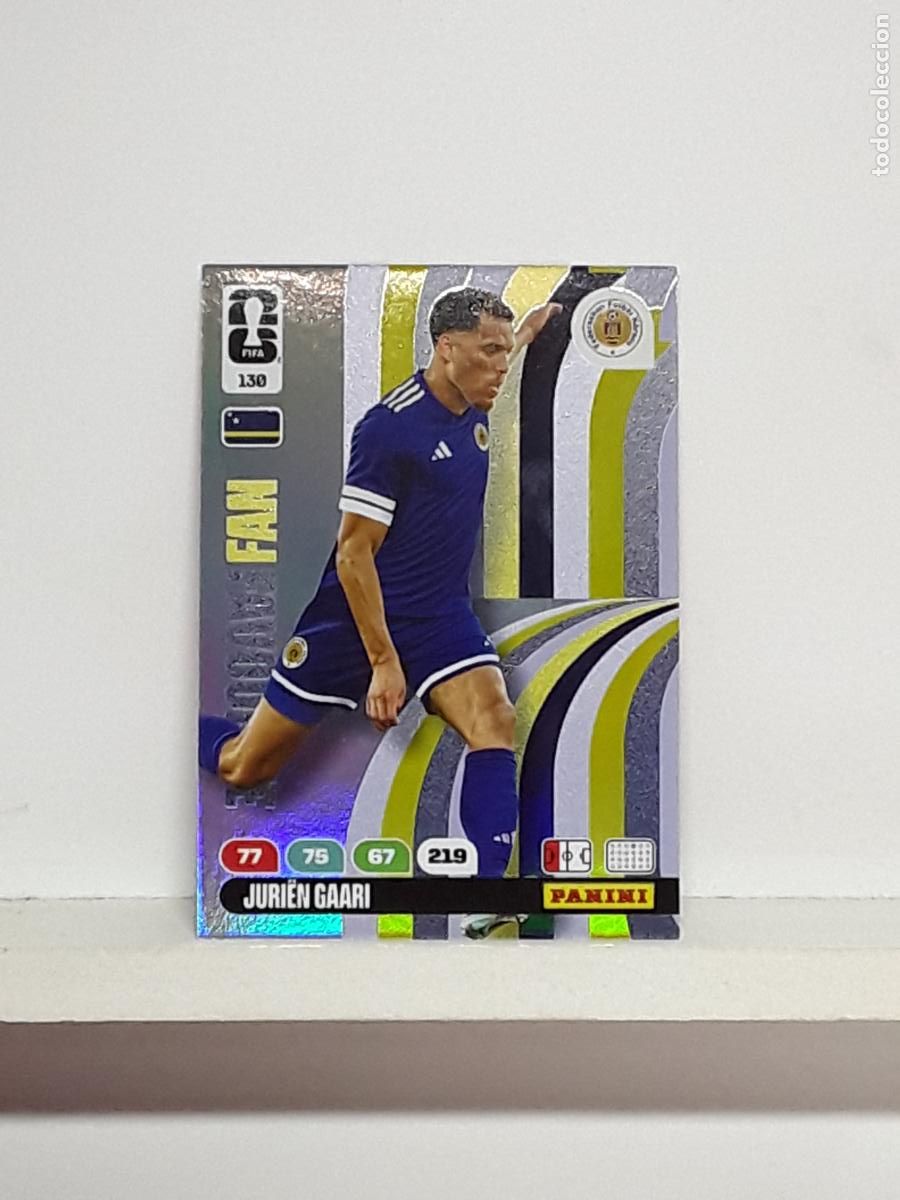 Coleccionismo cromos antiguos: ADRENALYN MUNDIAL 2026 WORLD CUP 26 ALBUM PANINI N 130 CURAZAO CURA&Ccedil;AO JURIEN GAARI
