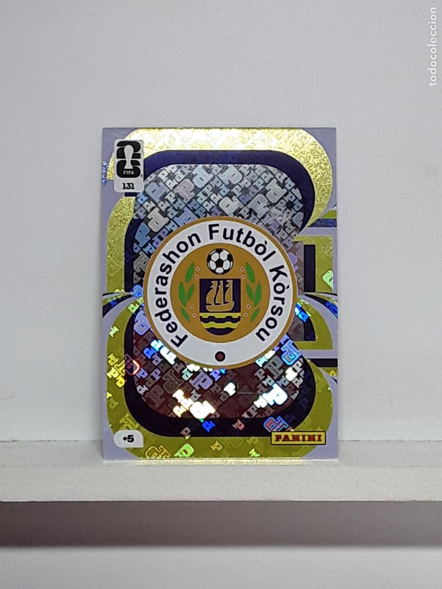 Colecionismo Cromos antigos: ADRENALYN MUNDIAL 2026 WORLD CUP 26 ALBUM PANINI N 131 CURAZAO CURA&Ccedil;AO ESCUDO LOGO