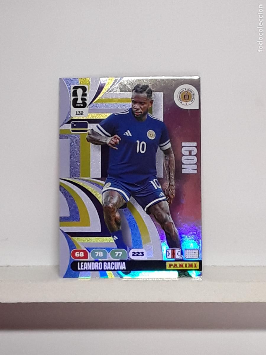 Sammeln alte Sammelbilder: ADRENALYN MUNDIAL 2026 WORLD CUP 26 ALBUM PANINI N 132 CURAZAO CURA&Ccedil;AO LEANDRO BACUNA