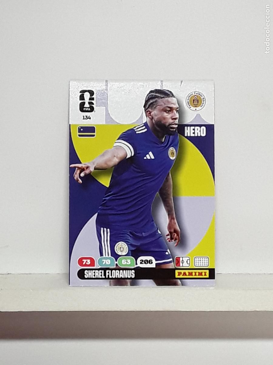 Sammeln alte Sammelbilder: ADRENALYN MUNDIAL 2026 WORLD CUP 26 ALBUM PANINI N 134 CURAZAO CURA&Ccedil;AO SHEREL FLORANUS
