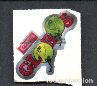 Sammeln alte Sammelbilder: ANTIGUO CROMO TROQUELADO ADHESIVO HOLOGRAFICO PANRICO - GLOBOS -. EDICIONES TREBOL. SIN PEGAR.