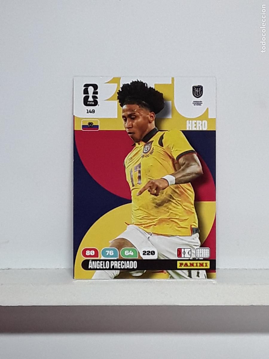 Sammeln alte Sammelbilder: ADRENALYN MUNDIAL 2026 WORLD CUP 26 ALBUM PANINI N 149 ECUADOR ANGELO PRECIADO