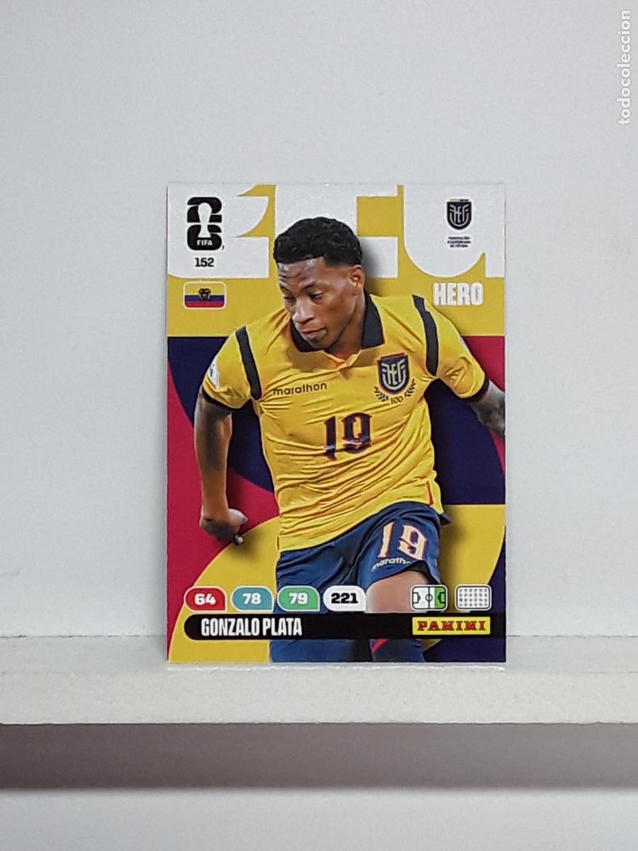 Coleccionismo cromos antiguos: ADRENALYN MUNDIAL 2026 WORLD CUP 26 ALBUM PANINI N 152 ECUADOR GONZALO PLATA