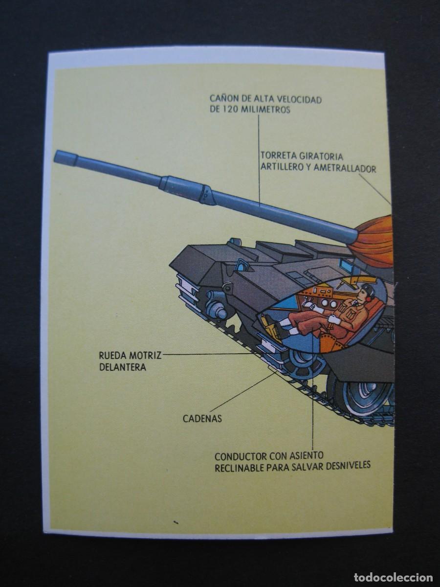 Coleccionismo cromos antiguos: T&Eacute;CNICA Y ACCI&Oacute;N - CROMO N&ordm; 119 - CARRO DE COMBATE CHIEFTAIN - EDICIONES ESTE - NUNCA PEGADO.