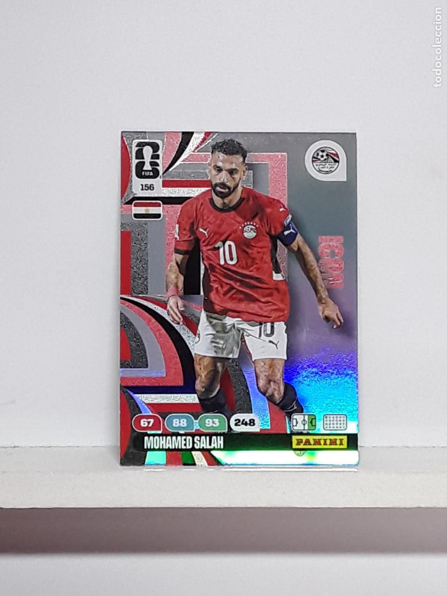 Coleccionismo cromos antiguos: ADRENALYN MUNDIAL 2026 WORLD CUP 26 ALBUM PANINI N 156 EGIPTO EGYPTO MOHAMED SALAH