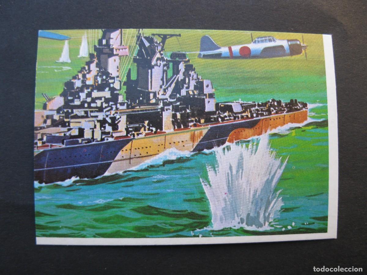 Coleccionismo cromos antiguos: T&Eacute;CNICA Y ACCI&Oacute;N - CROMO N&ordm; 113 - BATALLA AERONAVAL - EDICIONES ESTE - NUNCA PEGADO.