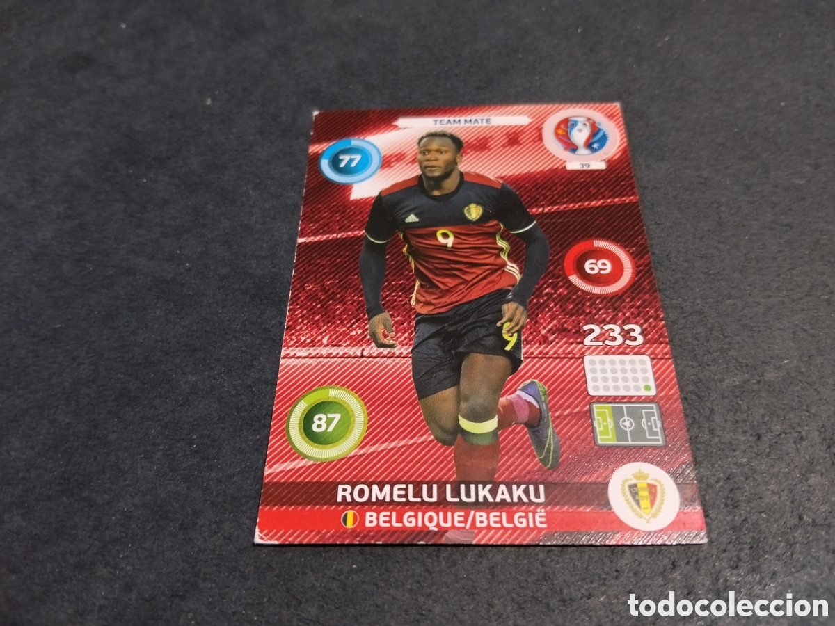 Coleccionismo cromos antiguos: Cromo futbol Lukaku, B&eacute;lgica