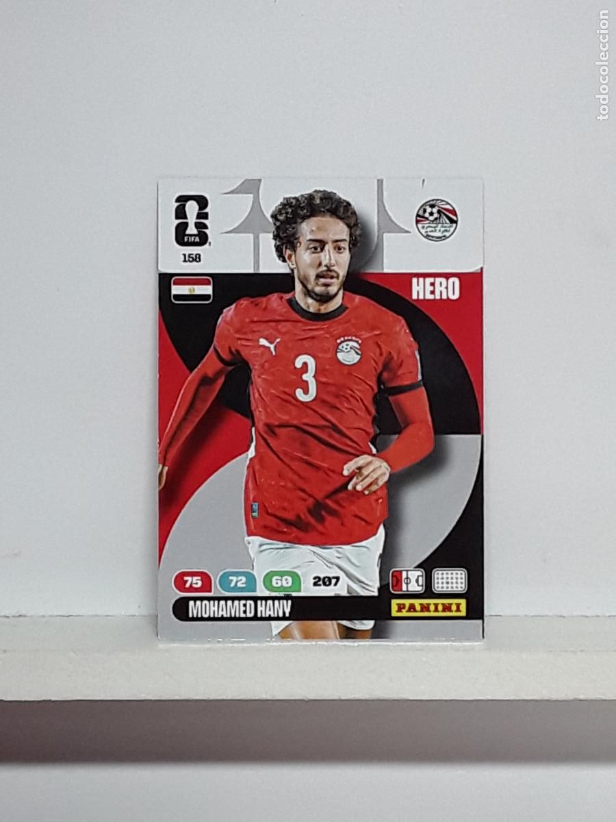 Coleccionismo cromos antiguos: ADRENALYN MUNDIAL 2026 WORLD CUP 26 ALBUM PANINI N 158 EGIPTO EGYPTO MOHAMED HANY
