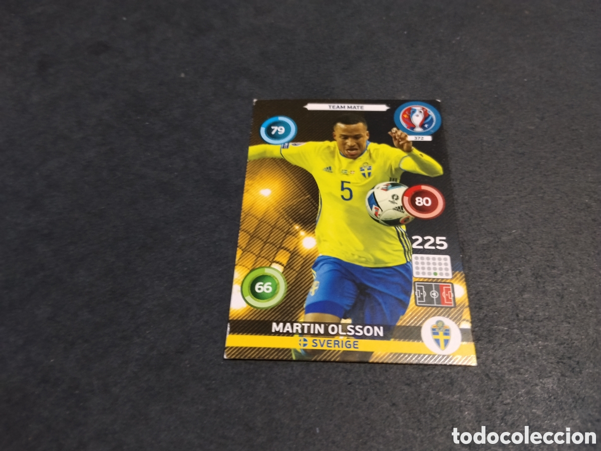 Coleccionismo cromos antiguos: Cromo futbol Mart&iacute;n Olsson