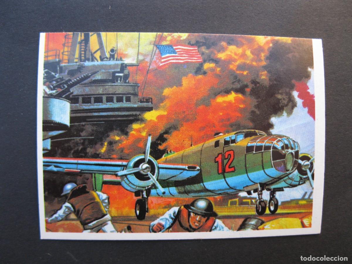 Coleccionismo cromos antiguos: T&Eacute;CNICA Y ACCI&Oacute;N - CROMO N&ordm; 96 - LOS AVIONES KAMIKAZES - EDICIONES ESTE - NUNCA PEGADO.