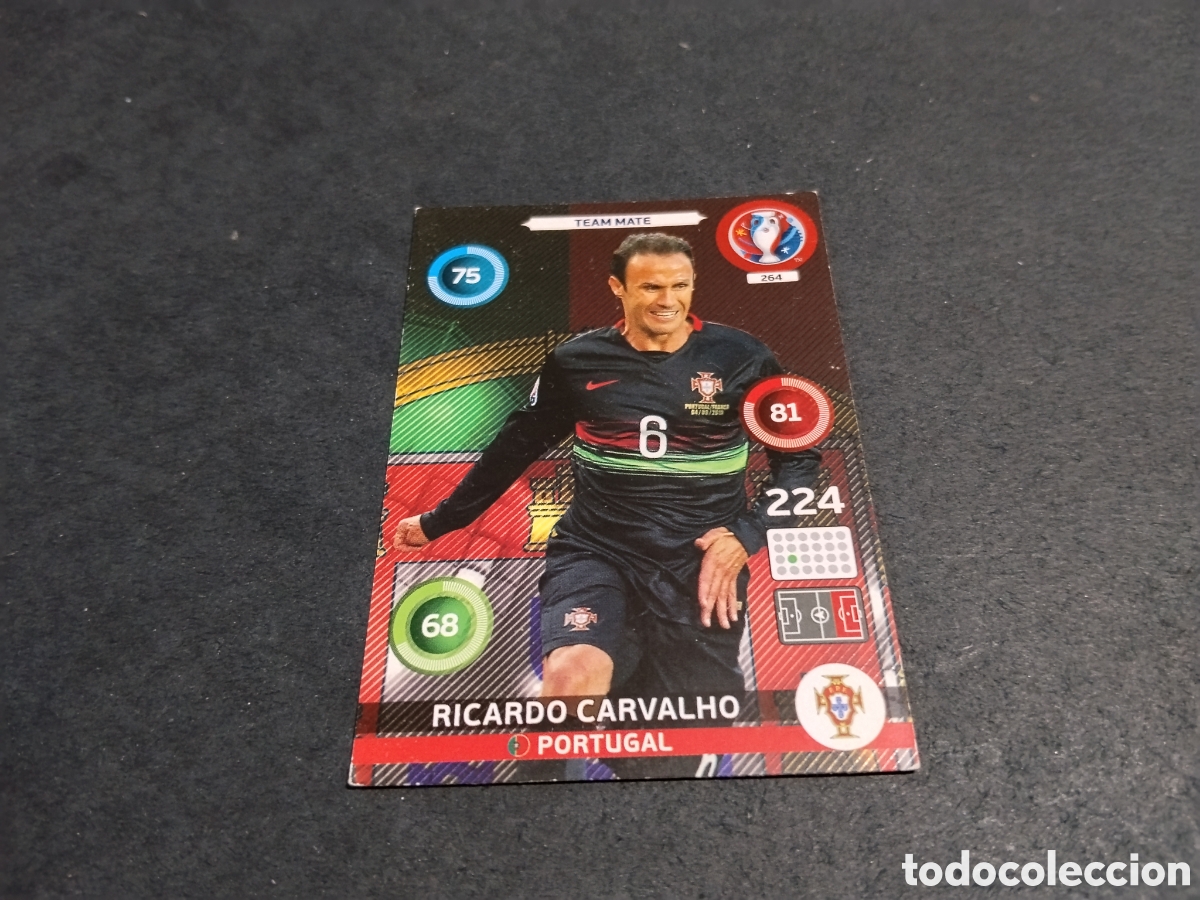 Coleccionismo cromos antiguos: Cromo futbol Ricardo Carvalho, Portugal