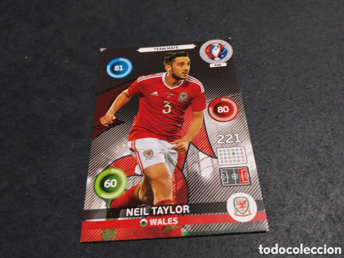 Coleccionismo cromos antiguos: Cromo futbol Neil Taylor, Gales