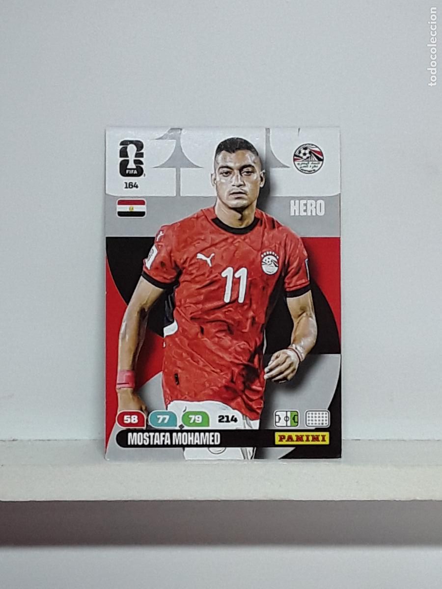 Coleccionismo cromos antiguos: ADRENALYN MUNDIAL 2026 WORLD CUP 26 ALBUM PANINI N 164 EGIPTO EGYPTO MOSTAFA MOHAMED