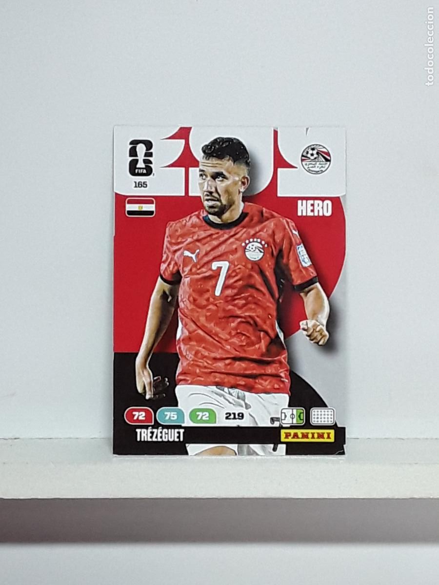 Coleccionismo cromos antiguos: ADRENALYN MUNDIAL 2026 WORLD CUP 26 ALBUM PANINI N 165 EGIPTO EGYPTO TREZEGUET
