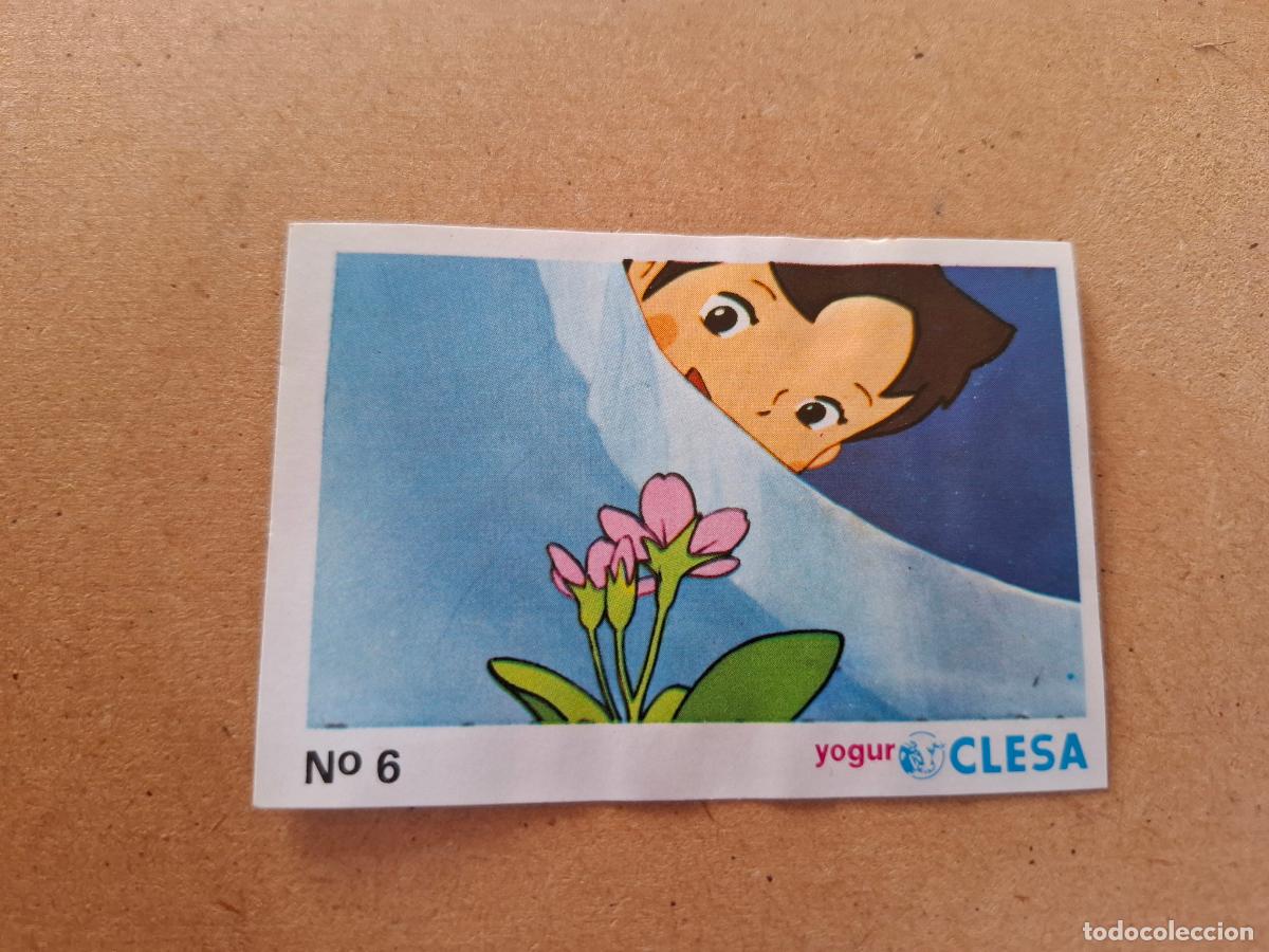 Coleccionismo cromos antiguos: HEIDI - YOGUR CLESA - CROMO N&ordm; 6 ( NUNCA PEGADO )