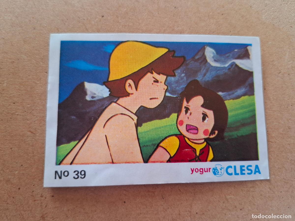 Coleccionismo cromos antiguos: HEIDI - YOGUR CLESA - CROMO N&ordm; 39 ( NUNCA PEGADO )