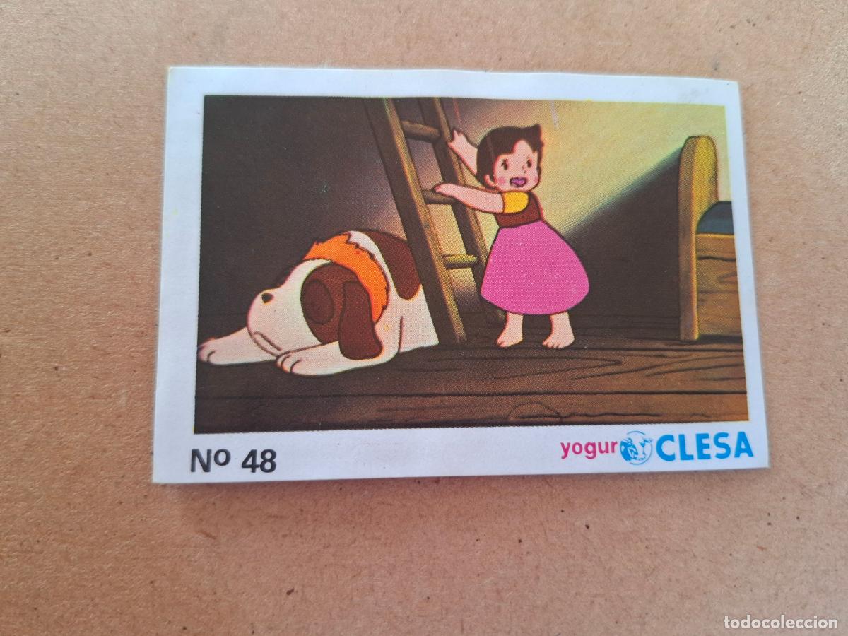 Coleccionismo cromos antiguos: HEIDI - YOGUR CLESA - CROMO N&ordm; 48 ( NUNCA PEGADO )