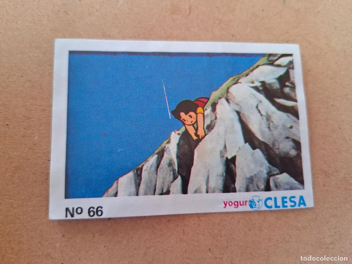 Coleccionismo cromos antiguos: HEIDI - YOGUR CLESA - CROMO N&ordm; 66 ( NUNCA PEGADO )