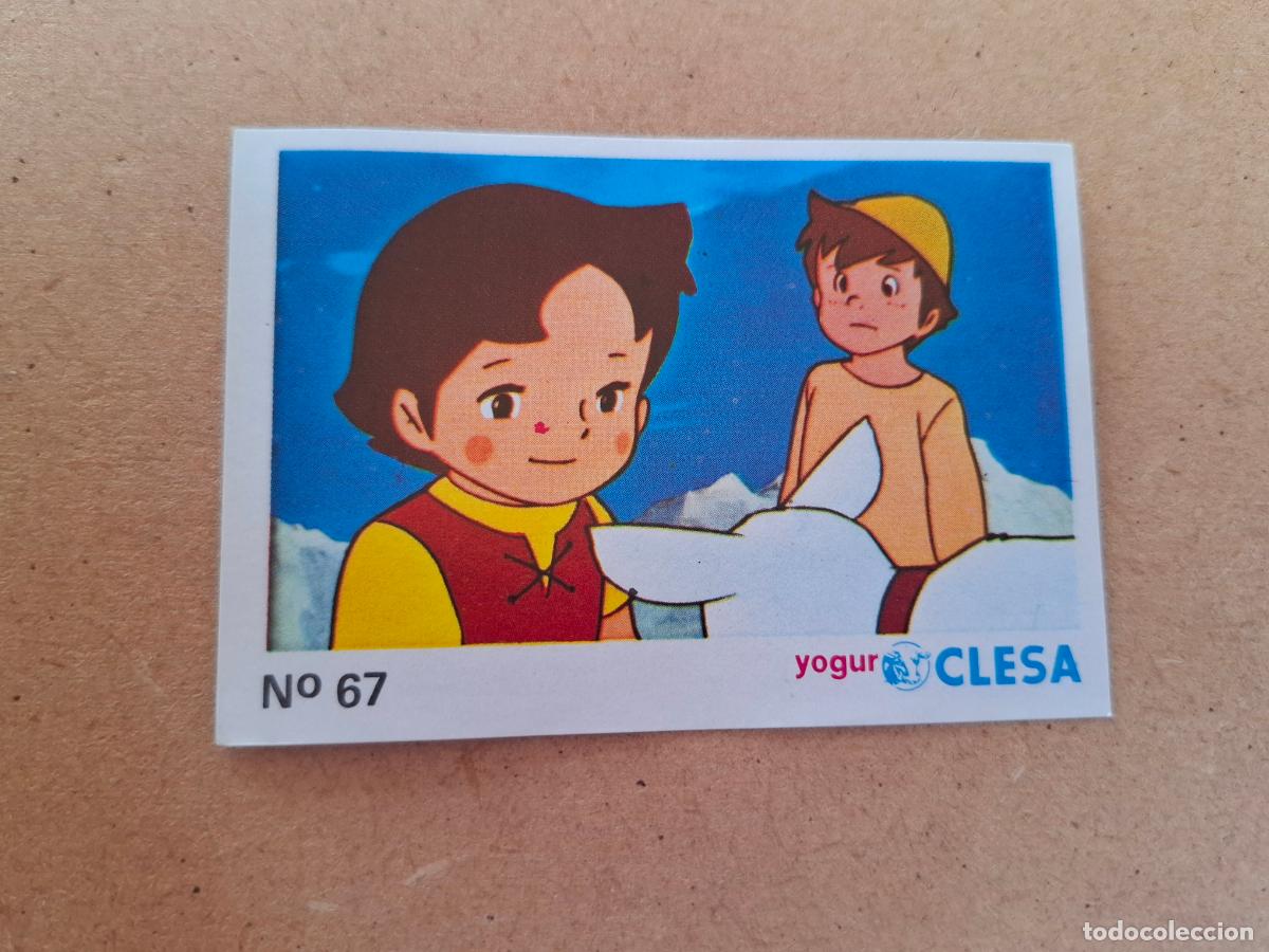 Coleccionismo cromos antiguos: HEIDI - YOGUR CLESA - CROMO N&ordm; 67 ( NUNCA PEGADO )