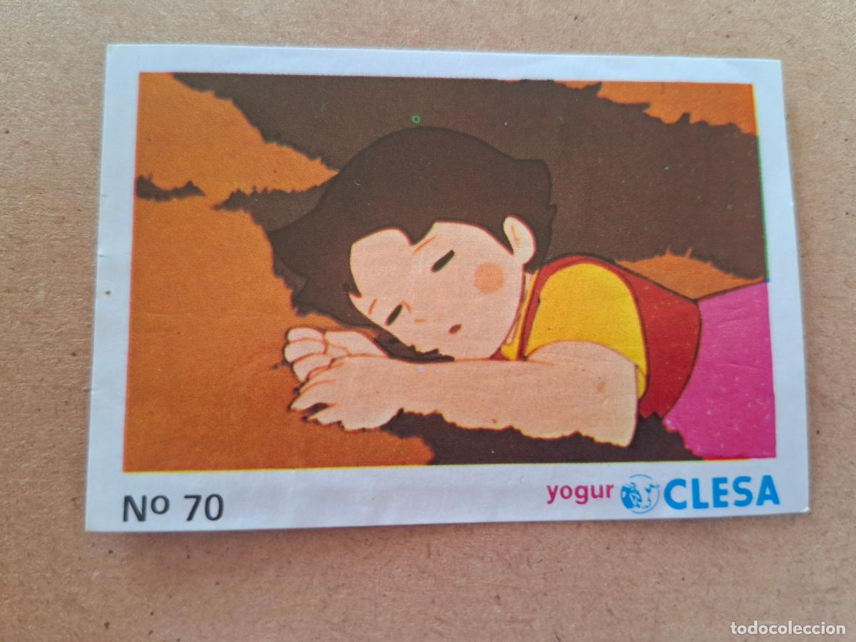 Coleccionismo cromos antiguos: HEIDI - YOGUR CLESA - CROMO N&ordm; 70 ( NUNCA PEGADO )
