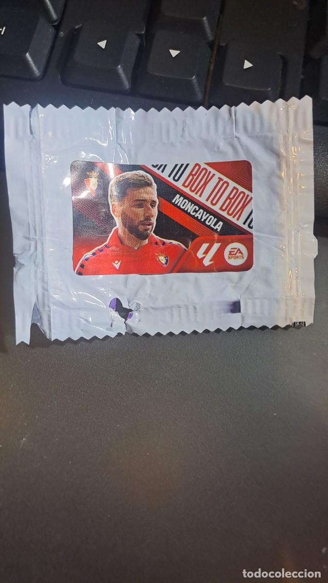 Coleccionismo cromos antiguos: CROMO MONCAYOLA BOX TO BOX OSASUNA CHICLE LIGA 2026 2027 26 27 ESTE PANINI NUNCA PEGADO