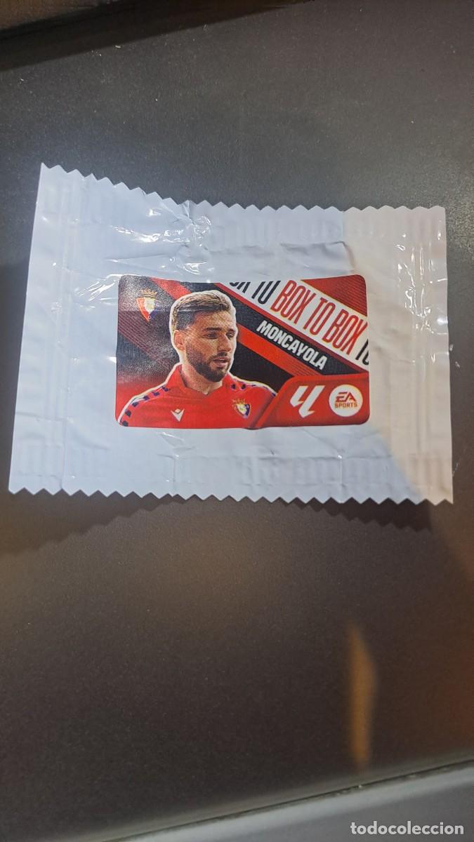 Coleccionismo cromos antiguos: CROMO MONCAYOLA BOX TO BOX OSASUNA CHICLE LIGA 2026 2027 26 27 ESTE PANINI NUNCA PEGADO