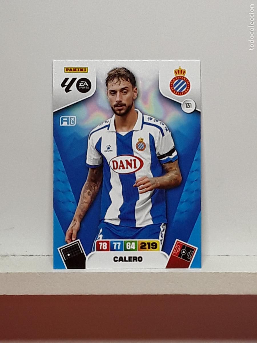 Collectable Antique Stickers: ADRENALYN 2025 2026 25 26 ALBUM PANINI LIGA N 131 ESPANYOL CALERO