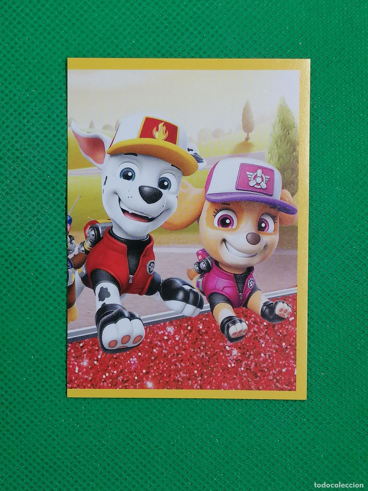 Coleccionismo cromos antiguos: 2 CROMO STICKER ⚽ BIG TRUCK PUPS PATRULLA CANINA PAW PATROL 23 2023 PANINI ⚽