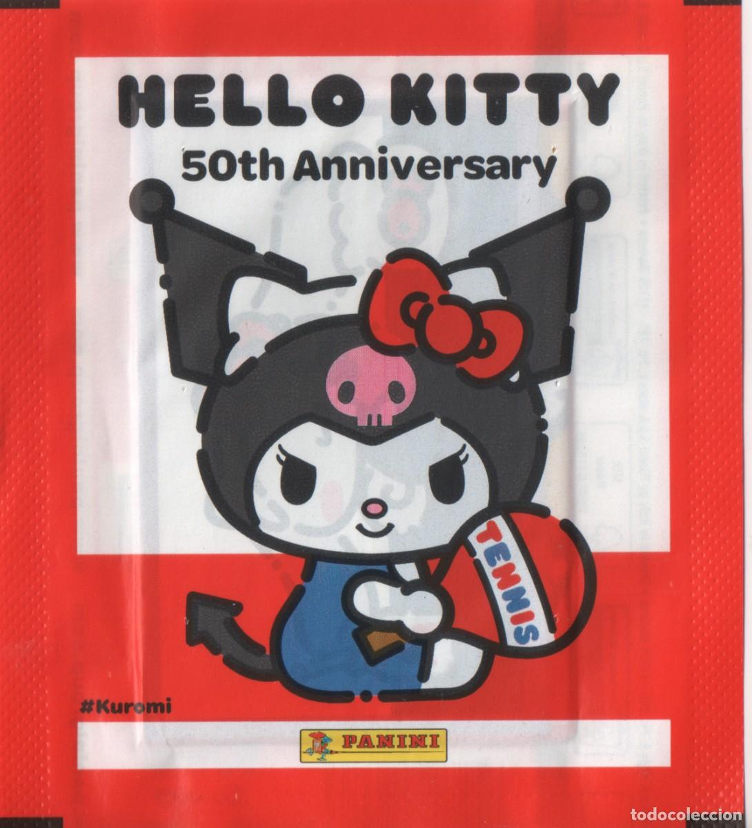 Coleccionismo cromos antiguos: 30 sobres sin abrir colecci&oacute;n Hello Kitty 50 aniversario Panini