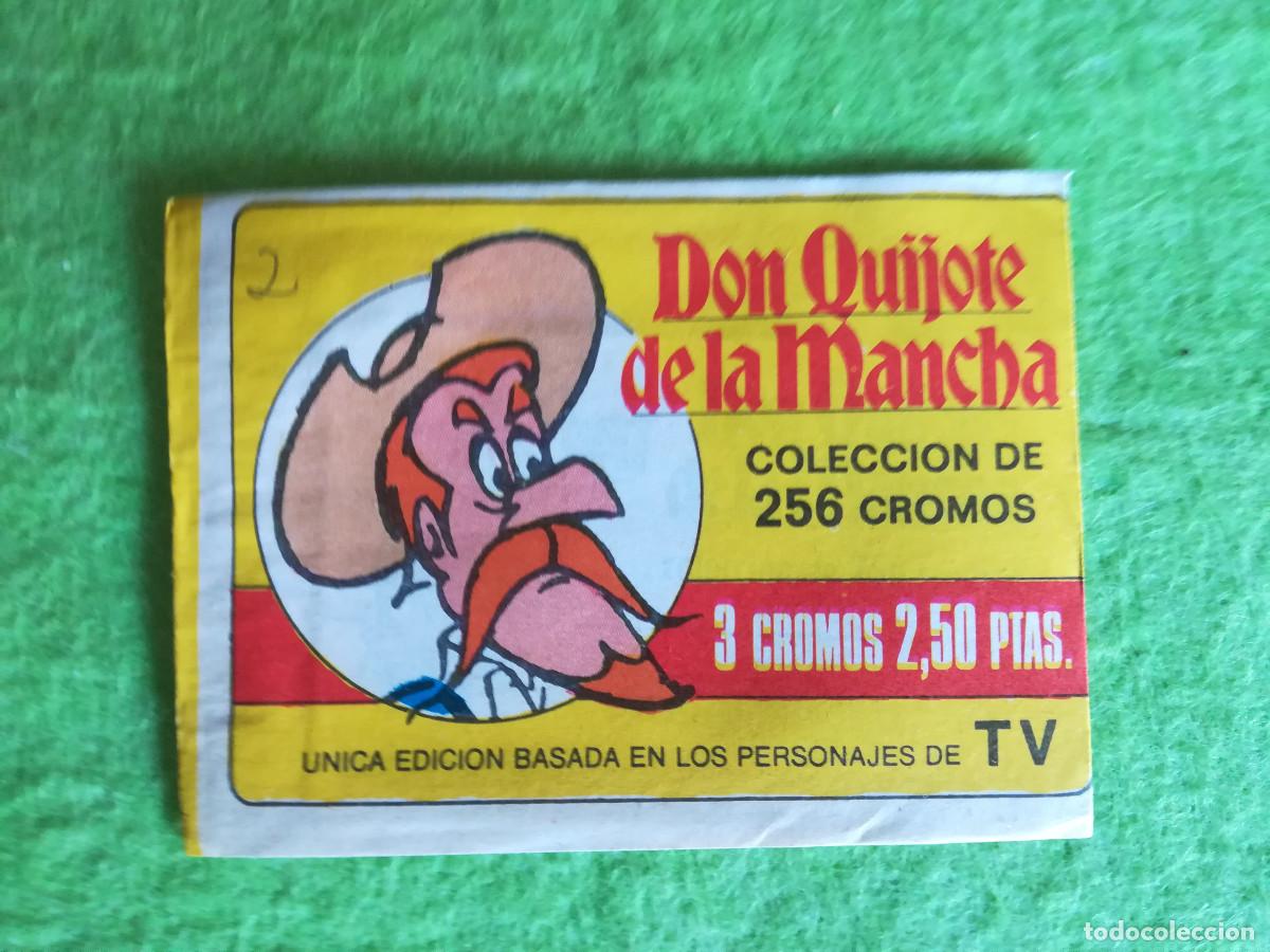 Collezionismo Figurine antiche: Sobre cromos antiguo don quijote de la mancha editorial bruguera 1979