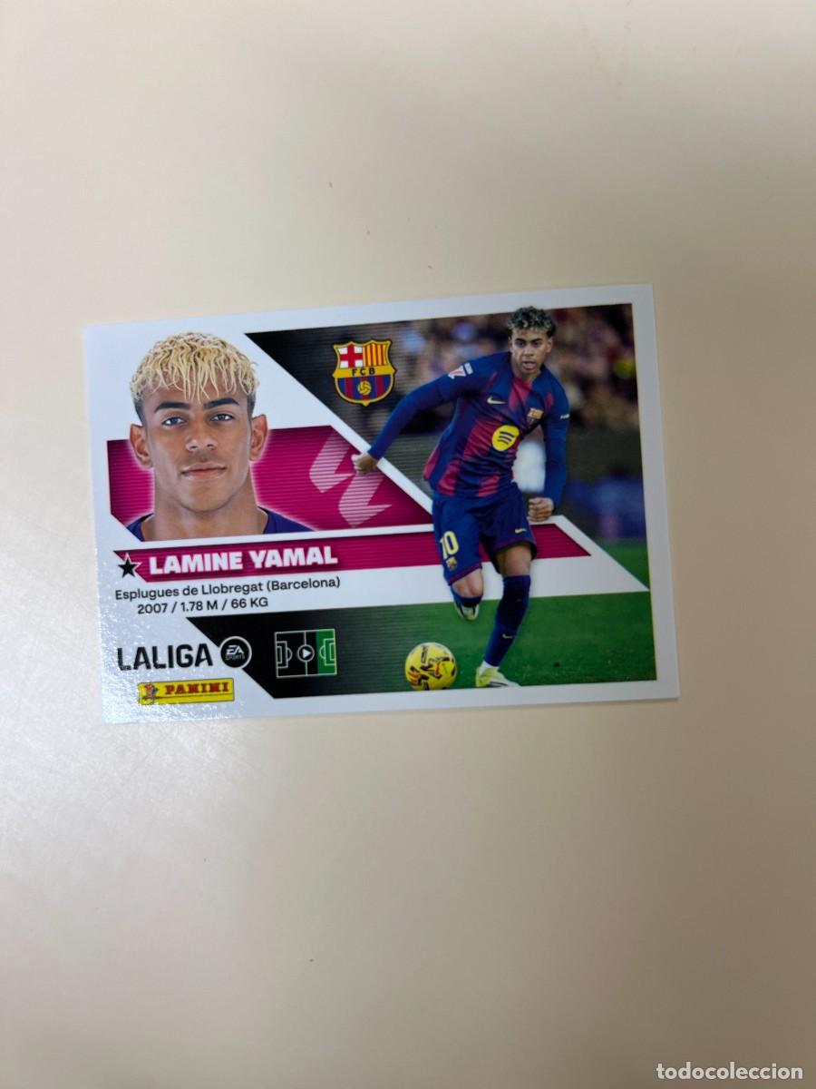 Coleccionismo cromos antiguos: 20 LAMINE YAMAL BARCELONA LIGA ESTE 2026-2027/26-27 PANINI