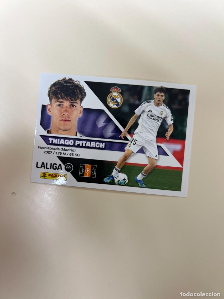 Coleccionismo cromos antiguos: 15B THIAGO PITARCH REAL MADRID LIGA ESTE 2026-2027/26-27 PANINI