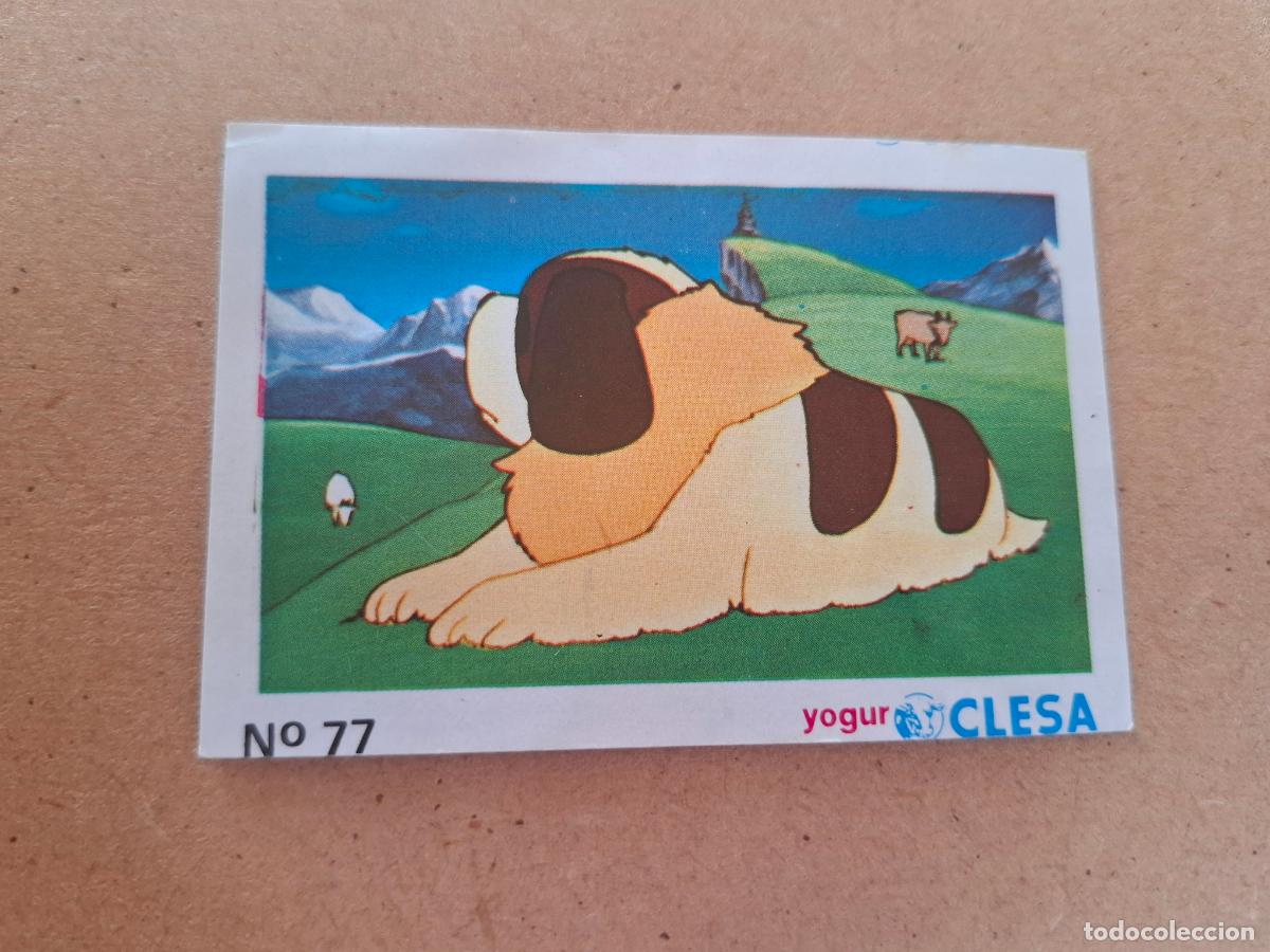 Coleccionismo cromos antiguos: HEIDI - YOGUR CLESA - CROMO N&ordm; 77 ( NUNCA PEGADO )